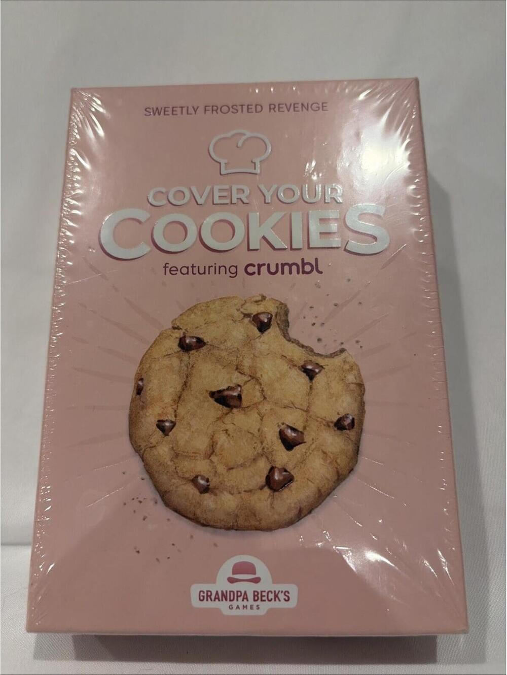 New, Sealed Crumbl Card Game - Cover Your Cookies - Grandpa Becks Game - Crumble